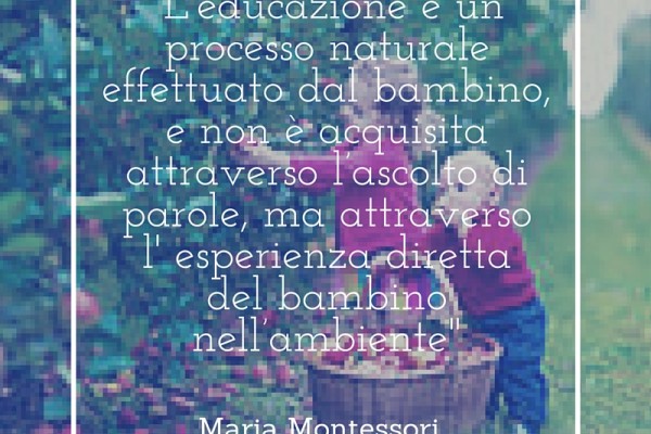 MONTESSORI PSICOLOGIA INFANTILE